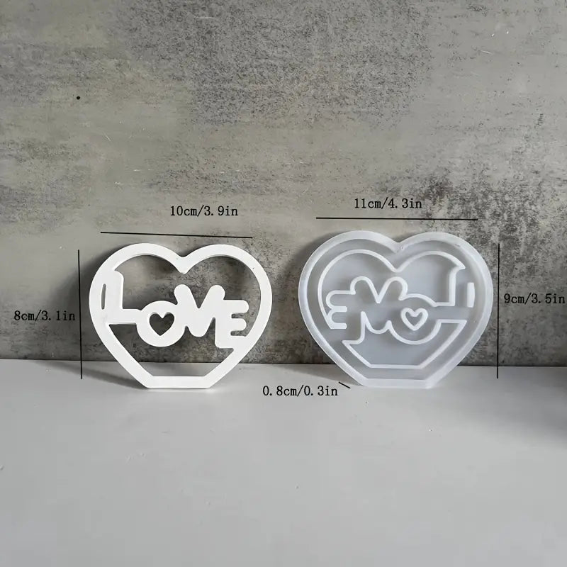 Silikonform Herzlicht Love - Craftguru