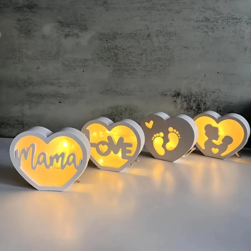 Silikonform Herzlicht Mama - Craftguru