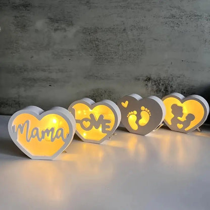 Silikonform Herzlicht Mama - Craftguru