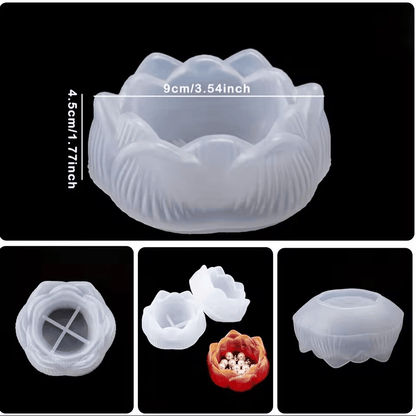 Silikonform Lotusblume - Craftguru