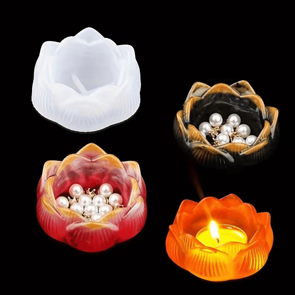 Silikonform Lotusblume - Craftguru