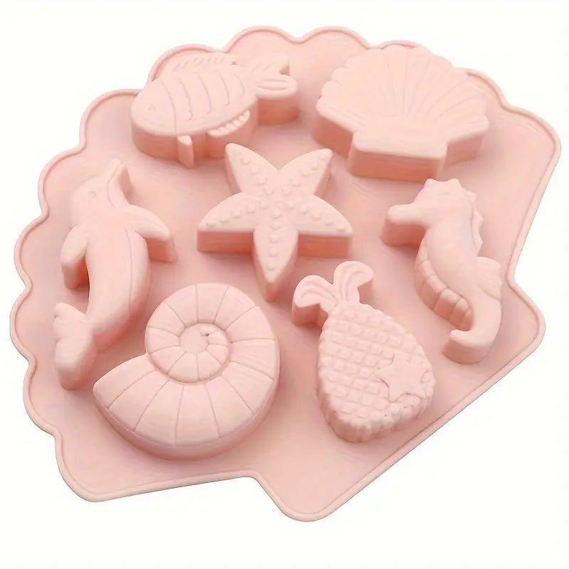 Silikonform Meeresbewohner - Craftguru