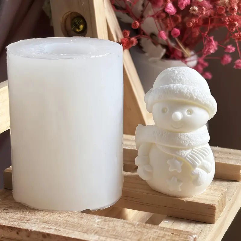 Silikonform Schneemann in 2 Varianten - Craftguru