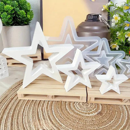 Silikonform Sterne - 3 teiliges Set - Craftguru