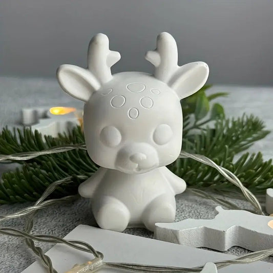 Silikonform Süßes Rentier - Craftguru