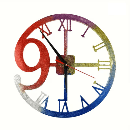 Silikonform Uhr große Neun - Craftguru