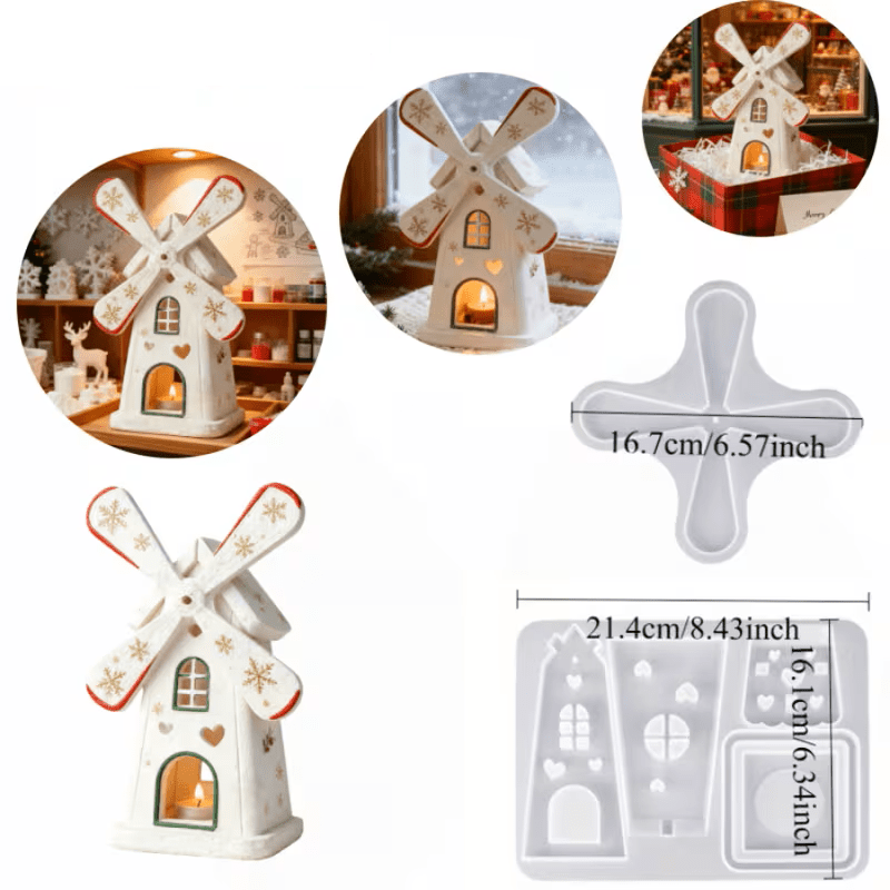 Silikonform Windmühle - Craftguru