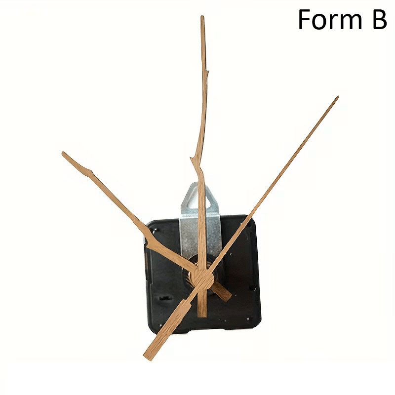 Uhrwerk mit Zeigern, Holz, verschiedene Varianten - Craftguru