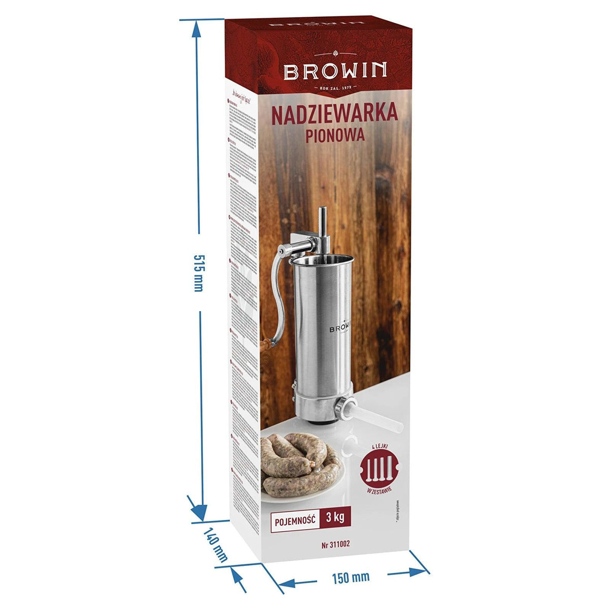 Wurstfüller 3kg - Craftguru